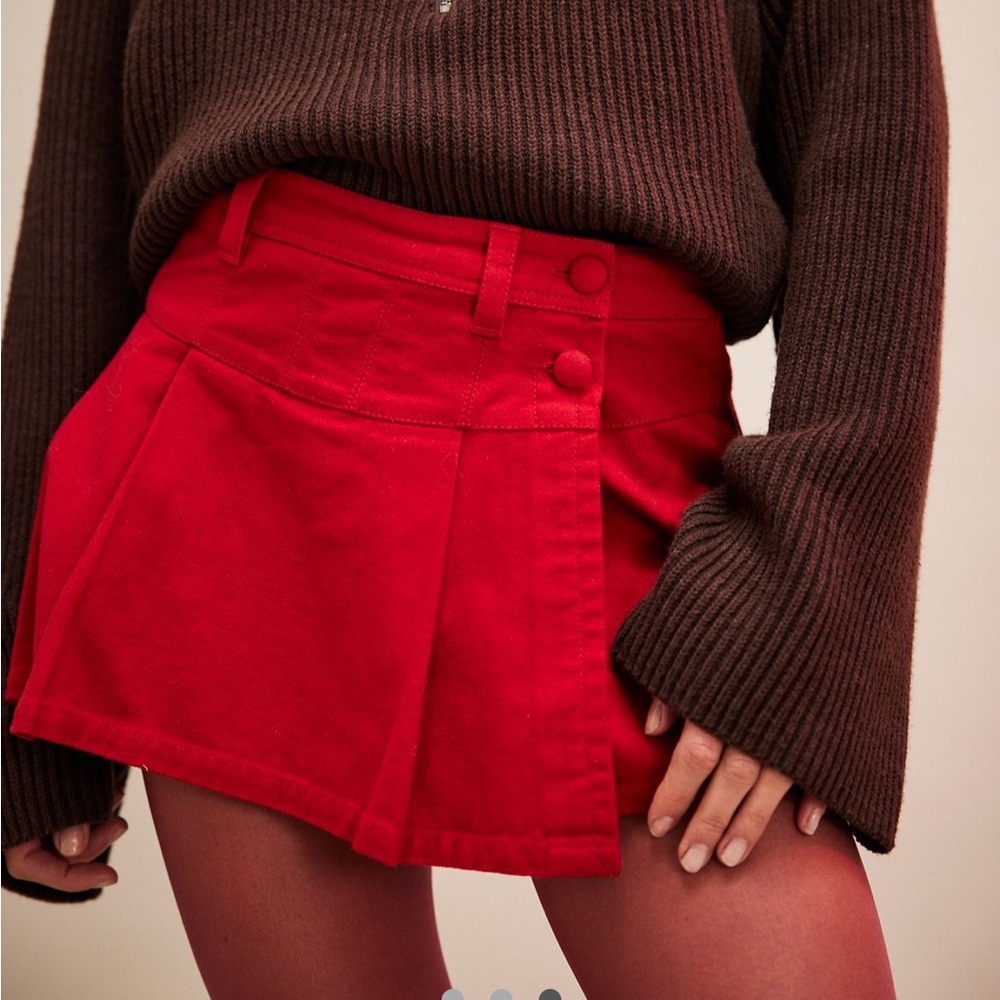 Free People micro Skort